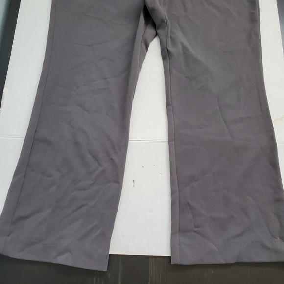 Gloria Vanderbilt The Perfect Fit Womens Pants Size 14 Short Gray EUC - Picture 2 of 10